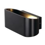 SLV Ossa Aluminium Black | Suitable for 1x R7s