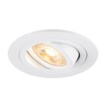 SLV New Tria 75 Spot Aluminium White Round | Cutout 75mm - Suitable for 1x GU10 
