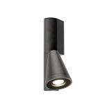 SLV T-Tube Aluminium Black | Suitable for 1x GU10