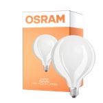 Osram Retrofit LED E27 Globe Filament Frosted 11W 1521lm - 827 Extra Warm White | Replaces 100W