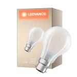 Ledvance Classic LED B22d Pear Filament Frosted 11W 1521lm - 927 Extra Warm White | Best Colour Rendering - Dimmable - Replaces 100W - Consumer Pack