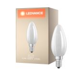 Ledvance  Classic LED E14 Candle Filament Frosted 5.5W 806lm - 827 Extra Warm White | Replaces 60W
