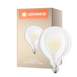 Ledvance  Classic LED E27 Globe Filament Frosted 6.5W 806lm - 827 Extra Warm White | Replaces 60W