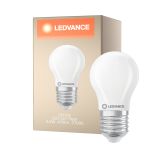 Ledvance Classic LED E27 Pear Frosted 3.4W 470lm - 827 Extra Warm White | Dimmable - Replaces 40W