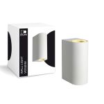 D'Lite Wall Light Vossem White Up & Down | IP56 - Suitable For 2x GU10 