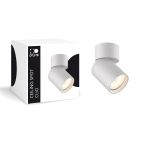 D'Lite Ceiling Spot Clio White Tiltable| Suitable for 1x GU10