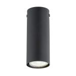 Emibig Ceiling Light Tecno Steel Black | Suitable for 1x GU10 - Max 8W