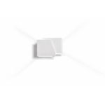 Emibig Wall Light Frost Steel White | Suitable for 1x G9 - Max 8W