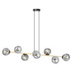 Emibig Pendant Gravity Steel Black | Suitable for 8x E14 - Max 10W