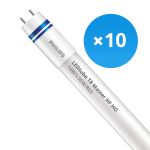 Multipack 10x Philips LED Tube T8 MASTER (HF) High Output 14W 2100lm - 865 Daylight| 120cm - Replaces 36W