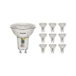 Multipack 10x Noxion LED Spot GU10 PAR16 5.5W 560lm 36D - 830 Warm White | Replaces 75W