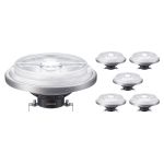Multipack 6x Philips MASTER LED Spot G53 AR111 14.8W 950lm 45D - 940 Cool White | Best Colour Rendering - Dimmable - Replaces 75W