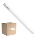 Multipack 10x Philips Master LED Tube T8 (EM/Mains) High Output T8 7.6W 1090lm - 830 Warm White | 60cm - Replaces 18W