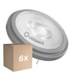 Multipack 6x Ledvance LED spot G53 AR111 7.2W 450lm 40D - 918-927 Dim To Warm | Best Colour Rendering - Dimmable - Replaces 50W