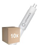 Multipack 10x Ledvance LED Tube T5 AC Mains P Mains (AC) High Efficiency 11W 1550lm - 830 Warm White | 85cm - Replaces 21W