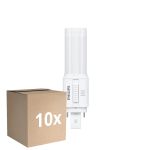 Multipack 10x Philips CorePro PL-C LED 360D 5.9W 850lm - 830-840-865 CCT | 2-Pin - Replaces 13W
