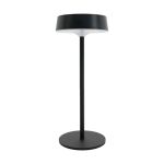 Eglo Table Lamp Simeri Solar Steel Black 3W 250lm - 830-860 Tunable White | IP44 - Touch Dimmable - USB-C