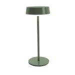 Eglo Table Lamp Simeri Solar Steel Green 3W 250lm - 830-860 Tunable White | IP44 - Touch Dimmable - USB-C