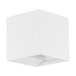 Eglo Wall Light Calpi Aluminium White Up & Down 3.3W 340lm - 830 Warm White | IP44 
