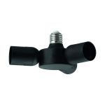 Eglo Pendant Rueda Black | IP20 - Suitable for 3x E27 