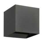 Eglo Wall Light Calpi 3 Aluminium Anthracite Up & Down 2.8W 420lm - 830 Warm White | IP54