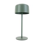 Eglo Table Lamp Roccanova Solar Steel Green 2W 270lm - 830 Warm White | IP44 - Touch Dimmable - USB-C
