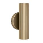 Eglo Wall Light Portillo Steel Brass Up & Down | Suitable for 2x GU10
