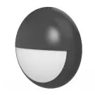 Noxion LED Bulkhead Pro V2 12/16/20W 2400lm - 830-840-865 CCT | 325mm - IP65 - Motion and Light Sensor + Eyelid Ring Black