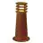 SLV 40 Floor Lamp Steel Rusty Round | Outdoor - IP55 - Suitable for 1x E27 