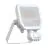Ledvance LED Floodlight Aluminium White 17W 2200lm 100D - 830 Warm White | IP65 - Motion And Light Sensor - Symmetrical