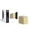 D'Lite Wall Light Vrebos Gold | IP54 - Suitable for 1x GU10