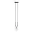 Emibig Pendant Glam Steel Black | Suitable for 1x E14 - Max 10W