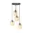 Emibig Pendant Istar Steel Black | Suitable for 4x E27 - Max 10W