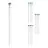 Multipack 10x Philips LED Tube T8 CorePro (EM/Mains) Standard Output 8W 800lm - 840 Cool White | 60cm - Replaces 18W