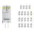 Multipack 20x Ledvance  Performance LED Capsule G4 Clear 0.9W 100lm - 827 Extra Warm White | Replaces 10W