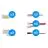Noxion LED Strip Naga - Connector Single Color 8mm - Small 15Pcs.