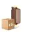 Multipack 10x Nordlux Nico Wall Light Aluminium Rusty Up & Down | IP54 - Suitable for 2x GU10
