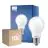 Multipack 10x Philips Master LED E27 Pear Filament Frosted 5.9W 806lm - 922-927 Dim To Warm | Best Colour Rendering - Dimmable - Replaces 60W