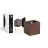 D'Lite Wall Light Nova Rust Up & Down 4.9W 480lm - 830 Warm White | IP54 - Adjustable Beam Angle