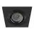 Noxion Recessed Spot Boxi MR16 Tiltable Texutre & Shiny Black |Cutout 80mm - IP20 - incl. GU10 Socket