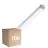 Multipack 10x Philips LED Waterproof Batten Ledinaire WT060C 46W 5600lm - 840 Cool White | 150cm - 1x Through Wiring