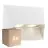 Multipack 6x Nordlux Pontio 27 Wall Light Aluminium White | Suitable for 2x GU10