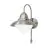Eglo Wall Light Sidney Stainless Steel | IP44 - Suitable for 1x E27 - Motion Sensor
