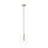 Eglo Pendant Manizales Steel Gold | IP20 - Suitable for 1x E27 