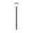 Eglo Spike Light Pantete Solar Black 7W 840lm - 830 Warm White | IP65 - Motion Sensor