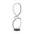Eglo Floor Lamp Serpins Aluminium Steel Black 20W 2500lm - 830 Warm White | IP20