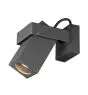 SLV Theo Bracket Wall Light Aluminium Anthracite | IP65 - Outdoor - Suitable for 1x GU10 Max. 7W - Dimmable
