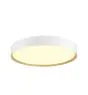 SLV Decona 42 Ceiling Light Aluminium White Round 23W 2730lm - 930-940 CCT | IP44 - Best Colour Rendering - Dimmable 