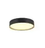 SLV Decona 30 Ceiling Light Aluminium Black Round 17W 1760lm - 930-940 CCT | IP44 - Best Colour Rendering - Dimmable 