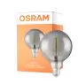 Osram Vintage 1906 LED E27 Globe Filament Smoke 125mm 5W 140lm - 818 Extra Warm White | Replaces 15W